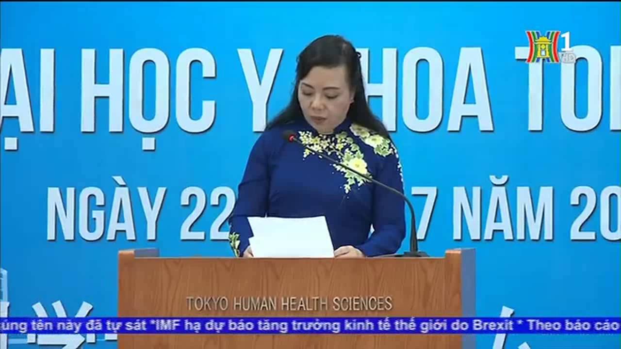 Ecopark TV | 2016 07 22 – HanoiTV – Khánh thành Đại học Y khoa Tokyo tại Ecopark