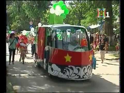 Ecopark TV | [0206] [HNTV] Diễu Hành Xe Đạp Vì Môi Trường tại Ecopark