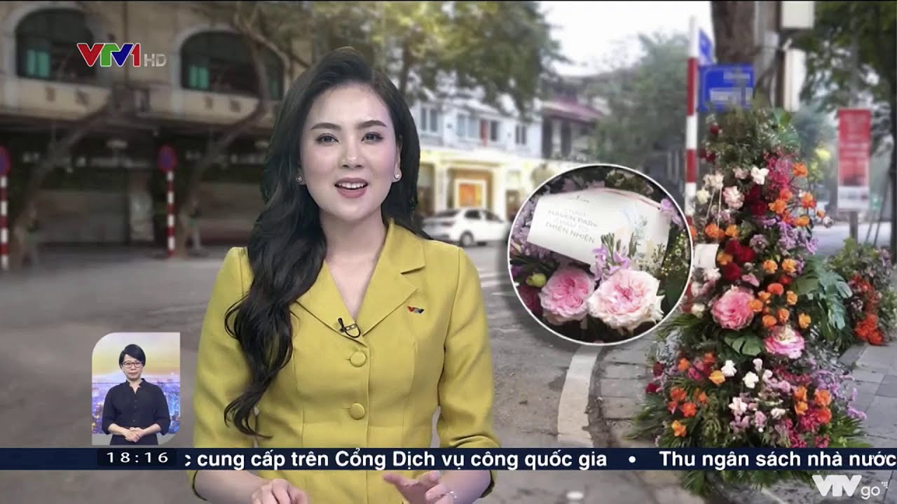 Ecopark TV | HÀNG TRĂM CỘT ĐÈN HÀ NỘI NỞ HOA CHÀO MỪNG 8/3 – VTV1